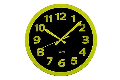 Technoline WT 7420 Wandklok - Groen - Ø 25,5 cm