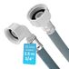 DL-pro Tuyau alimentation eau universel Tuyau d'arrivée d'eau Rallonge eau 2,5 m (250 cm) - max 25°C - PE 20 BAR - PS 60 BAR - Type: F/F pour lave-vaisselle lave-linge machine à laver sèche-linge