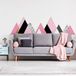 Ambiance Sticker Muurstickers - Decoratie voor slaapkamer/woonkamer - Gigantische muursticker van de Scandinavische bergen Hoggar - 70x115 cm