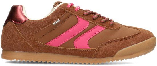 POSH by Poelman SKYE Dames Sneakers - Cognac