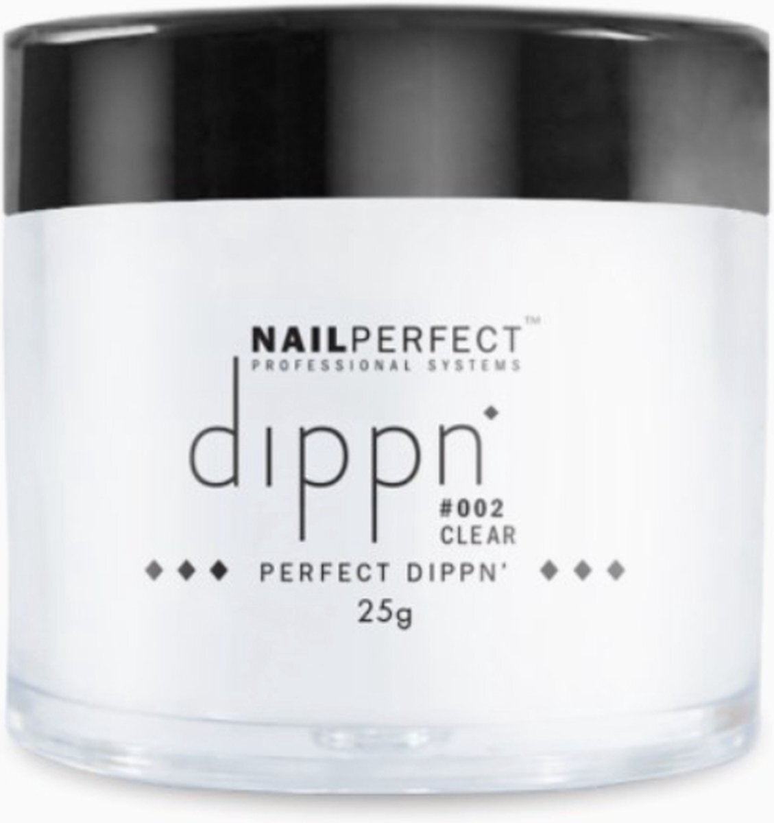 Nailperfect Poeder Acrylic Perfect Dippn' Dippn' Powder #002 Clear