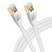 Maplin Platte Ethernet-kabel 20 m, CAT7 UTP LAN-netwerkkabel, RJ45, 10 Gbps