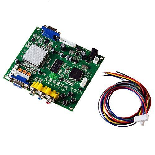 Mcbazel Arcade Game RGB/CGA/EGA naar VGA HD Game Video Output Converterkaart voor Arcade Game Monitor naar /CRT/LCD/PDP Projector