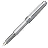 Platinum Vulpen, plaisir veer: fijn (F). Ice White.