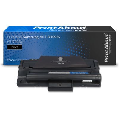 PrintAbout MLT-D1092S Toner Zwart | Compatibel met Samsung SCX-4300 | 2400 pagina's