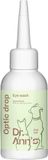 Dr. Ann's Optic Drop - Oogreiniger voor Hond, Kat en Konijn - 3 x 40 ml
