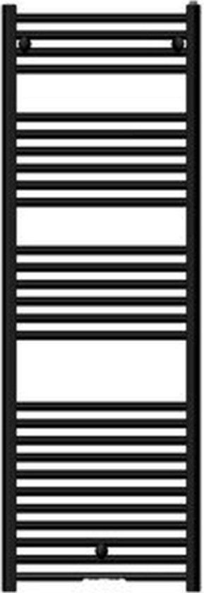 Nemo Start Basic Handdoekradiator - 144.8x50cm - 638W - Mat Zwart