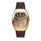 Ice-Watch Datum horloge ICE boliday Vrouwen Polshorloge Goudkleurig/Rosékleurig/Bruin Siliconen band