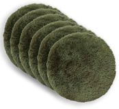 vidaXL Kussensloop 6 pcs heerlen groen ø 50 cm pv fleece