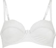 Hunkemöller Dames Lingerie Niet-voorgevormde beugel bh Sophie - Wit - maat D80