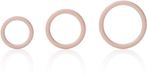 CALEXOTICS Silicone Support Rings - Ivory