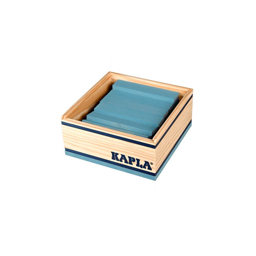 Kapla C40BC - Bouwspeelgoed - Blauw - Hout - 3+ jaar