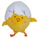 Nobby Pluche paaskuikens Egg Shell 21 cm
