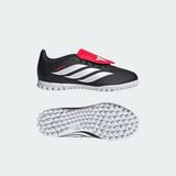 Adidas Predator Club Fold-over Tongue Tf Junioren Voetbalschoenen Zwart EU 38 2/3 Kinderen