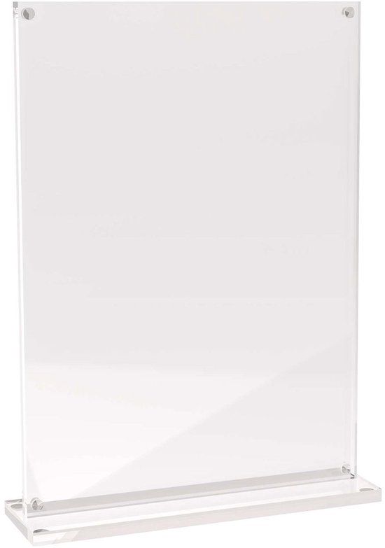 MAUL Tafelstandaard MAULvision acryl A5 16.7 x 4.7 x 23 cm transparant