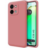 Tumundosmartphone Hoesjes van vloeibare siliconen, zeer zacht voor Vivo Y28 4G, roze