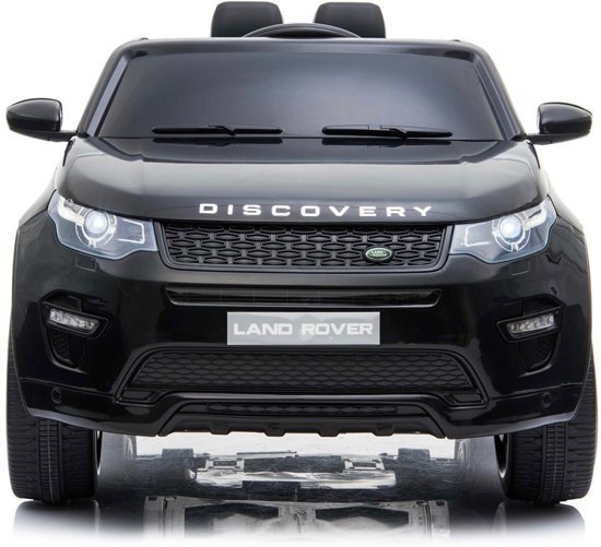 Range rover Elektrische Kinderauto Land Rover Discovery Zwart 12V Met Afstandsbediening FULL OPTIONS