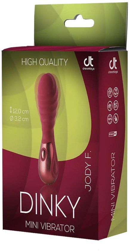 Dream Toys Dinky Mini Vibrator - Jody F. - Red