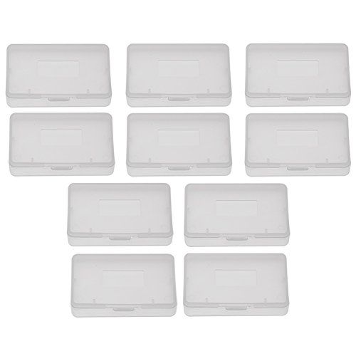 Tonysa Panda Tonysa 10st Transparante anti-stofbescherming Cartridge Game Case Box voor Game Boy Advance GBA Protection Holder Storage Solution Box