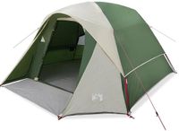 vidaXL Tent - 4-persoons - waterdicht - groen