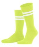 FALKE Dynamic gedessineerd katoen sokken unisex geel - maat 46-48