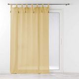 Douceur d'Intérieur Yellow Curtain 140x240 cm Dalila