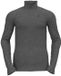 ODLO Active Warm Col 1/2 zip Thermoshirt Hommes - Gris Chiné - Taille XL