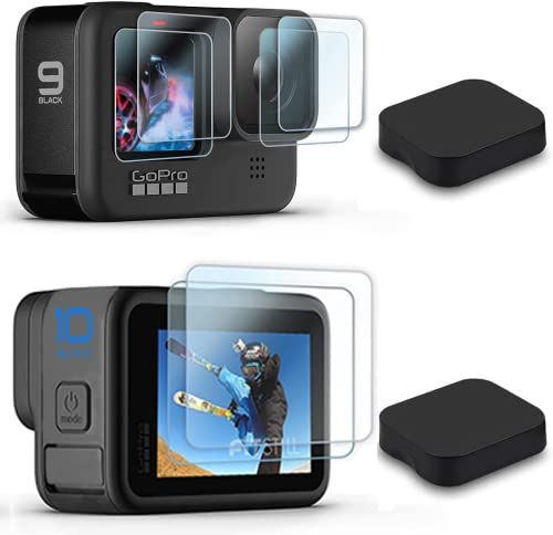 FiTSTILL Screen Protector voor GoPro HERO10 / HERO9 Zwart - 2 Packs