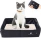 OEM Avero B.V. Kattenbak - Opvouwbaar - Draagbaar - Zwart - 45 x 35 x 12,5 cm