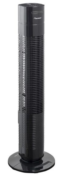 Bestron AFT770ZRC Torenventilator - Zwart - Met Afstandsbediening - 3 Snelheden - Timer