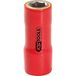 KS Tools 117.1407 1/4" dop met veiligheidsisolatie, 7 mm