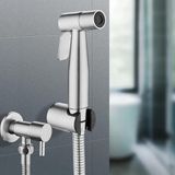 Famanu Roestvrijstalen handdouche bidetset voor toilet, handspuit voor hygiëne