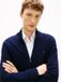 Tommy Hilfiger Gilet Homme M Bleu Foncé Coton/Cachemire