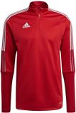 Adidas Tiro 21 Ziptop Heren - Rood | Maat: S