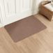 Bol Tapis absorbant - antidérapant et imperméable - Marron - Polyester