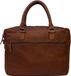 DSTRCT Preston Park Laptoptas - 15.6 inch - Leer - Cognac
