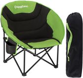 KingCamp MoonChair L campingklapstoel - Opvouwbare stoel voor tuin, vissen en outdoor, 120 kg