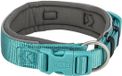 Trixie Premium Halsband Hond Aqua/Grafiet Grijs Verstelbaar 27-35 cm