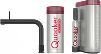 Quooker Front 5-in-1 kokend water kraan - Zwart - PRO3 boiler en CUBE reservoir