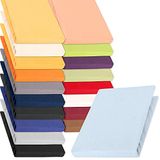 aqua-textil Puur Jersey Hoeslaken voor Waterbedden en Boxspringbedden, Mako-Katoen