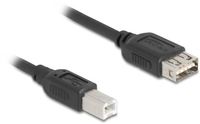 Delock USB 2.0 Cable USB Type-B male to EASY USB Type-A female 0.5 m