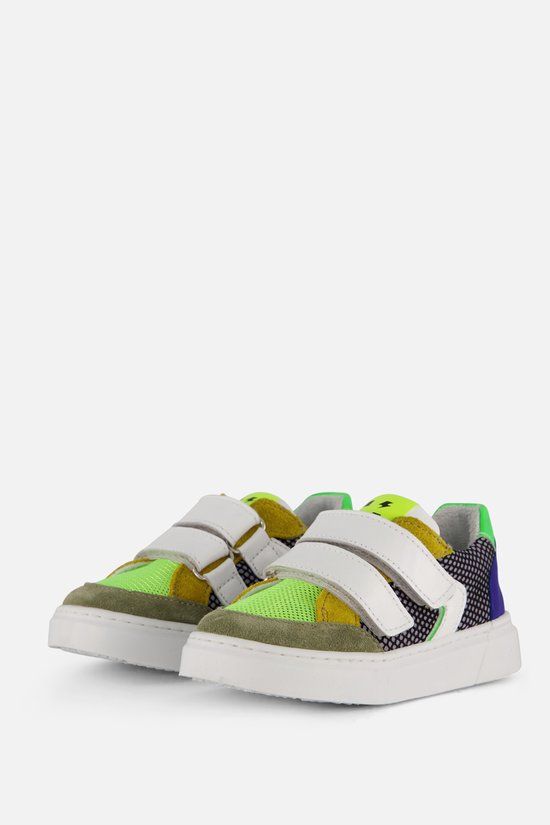 Muyters Velcro Sneakers groen Leer - Maat 24 - Kinderschoenen