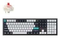 Keychron Q6 Max Universeel USB + RF Wireless + Bluetooth Zwart, Koolstof