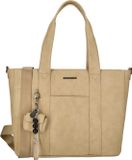 Enrico Benetti Taylor Dames laptoptas - 15 inch - Kunstleer - Taupe