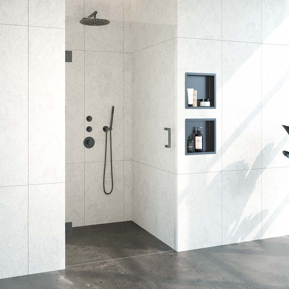 Tapo Creative profielloze nisdeur 100 gunmetal