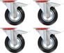 vidaXL - 12 roulettes - 160 mm
