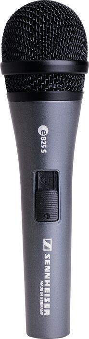 Sennheiser e 825-S - Microfoon - Zwart/Grijs