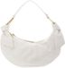 Coccinelle Furoshiki Handbag puffy Smooth Leather Pearl crème