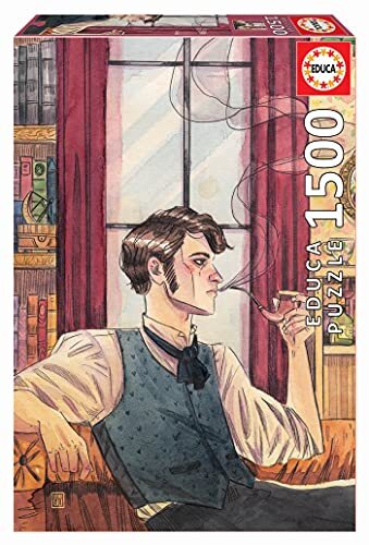 Educa 19044 - Sherlock Holmes Esther Gili, puzzel 1500 stukjes, vanaf 14 jaar, meerkleurig