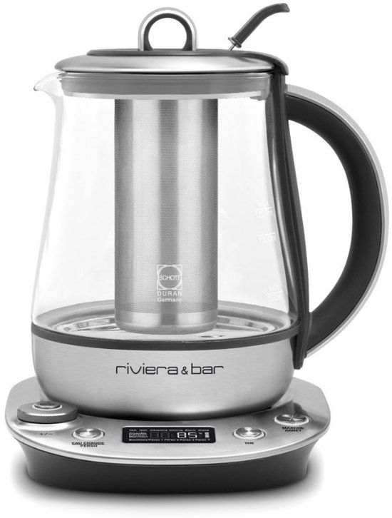 Riviera & Bar 2-in-1 ketel-theepot 1,2l 1300w